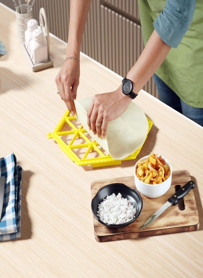 PIHARVA Hexa Samosa Maker Tray – Makes 24 Mini Samosas Quickly | Mould for Fast Filling & Shaping | BPA-Free Food-Grade Plastic | Ideal for Parties, Snacks & Meal Prep - Image 2