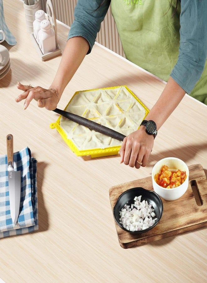 PIHARVA Hexa Samosa Maker Tray – Makes 24 Mini Samosas Quickly | Mould for Fast Filling & Shaping | BPA-Free Food-Grade Plastic | Ideal for Parties, Snacks & Meal Prep - Image 5