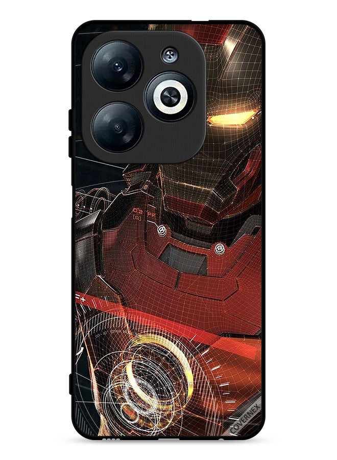 Covernex Infinix Smart 8 4G Protective Case Cover Inspire Iron Man  - Image 1