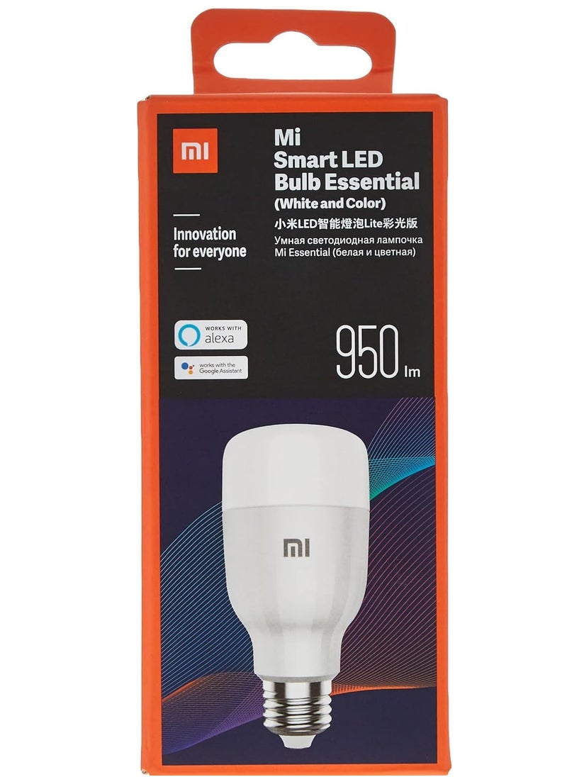 Xiaomi Deerma - Xiaomi Mi Smart Led Bulb Essential (White And Color), 950Lm, Pack Of 2 - Image 1
