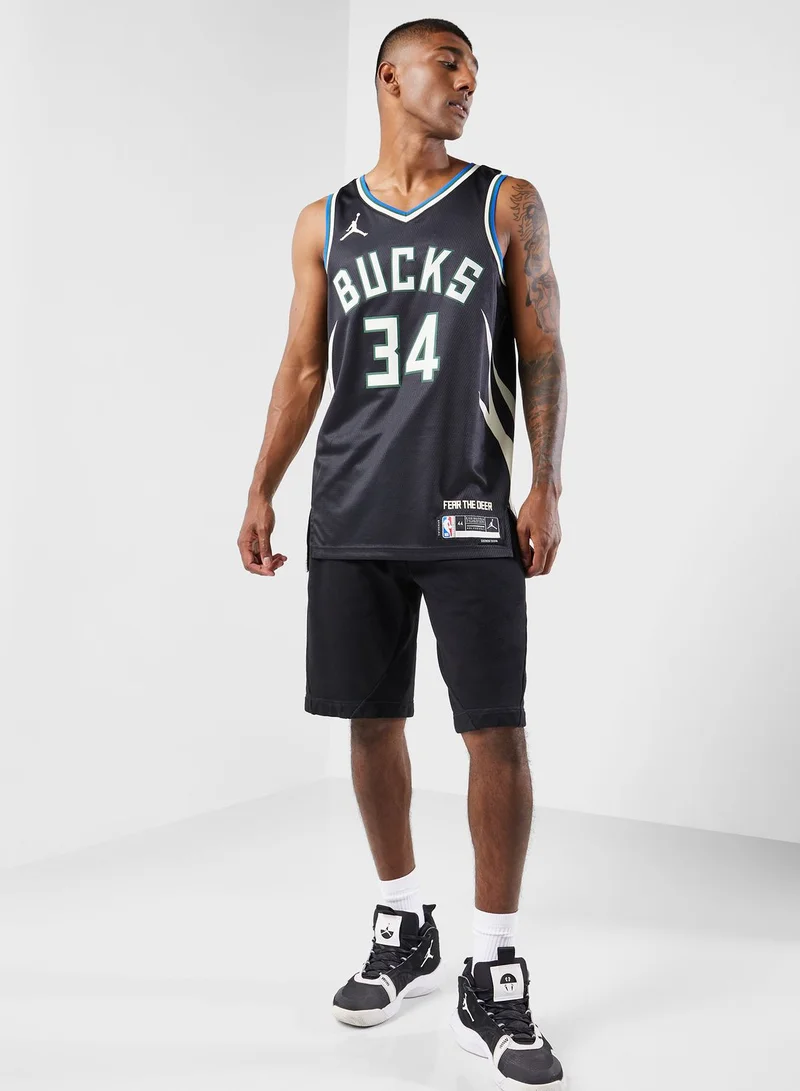 Nike BLACK Dri-FIT Basketball Statement Jersey for Men | Best Price UAE