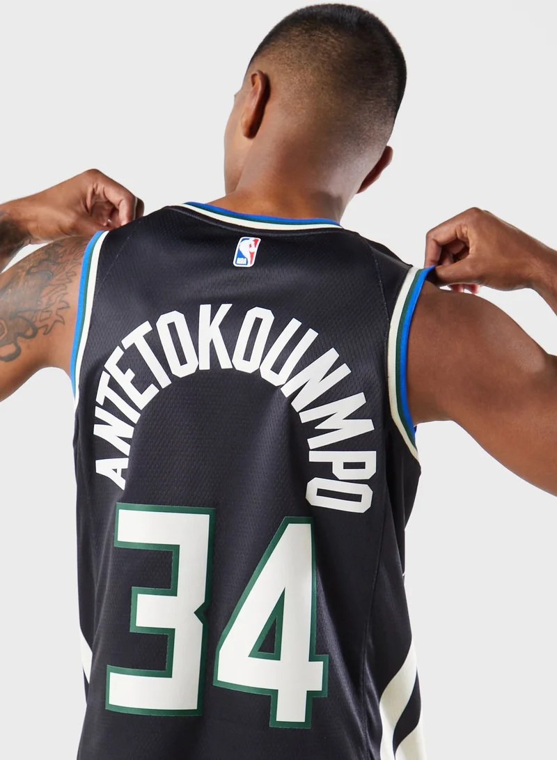 Nike BLACK Dri-FIT Basketball Statement Jersey for Men | Best Price UAE