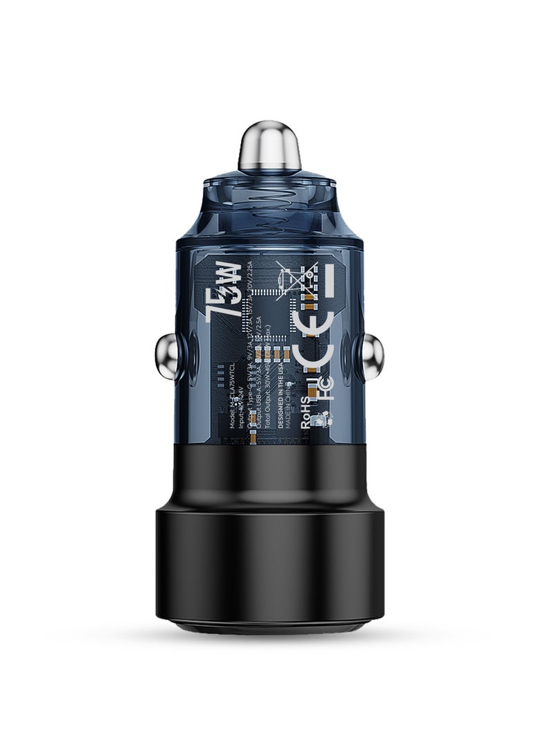 Cellairis Aluminum Premium Car Charger PD 45W - Black - Image 4