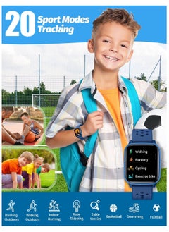 DMG TECH Kids Smart Watch Girls Boys, Smart Watch for Kids Game Smart Watch Gifts for 4-16 Years Old with Sleep Mode 20 Sports Modes 5 Games Pedometer Birthday Gift for Boys Girls  - Image 3