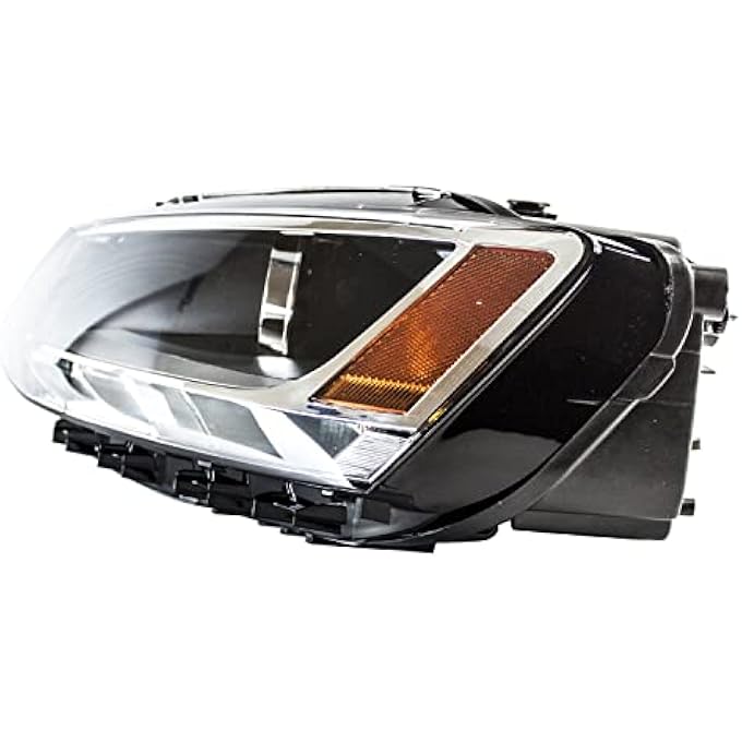 TYC Left Headlight Assembly Compatible With 20112016 Volkswagen Jetta - Image 4