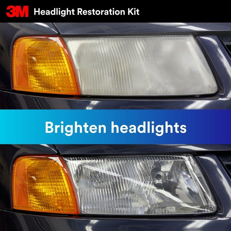3M Headlight Lens Restoration System - Advanced Kit for Restoring Cloudy Headlights - Image 5
