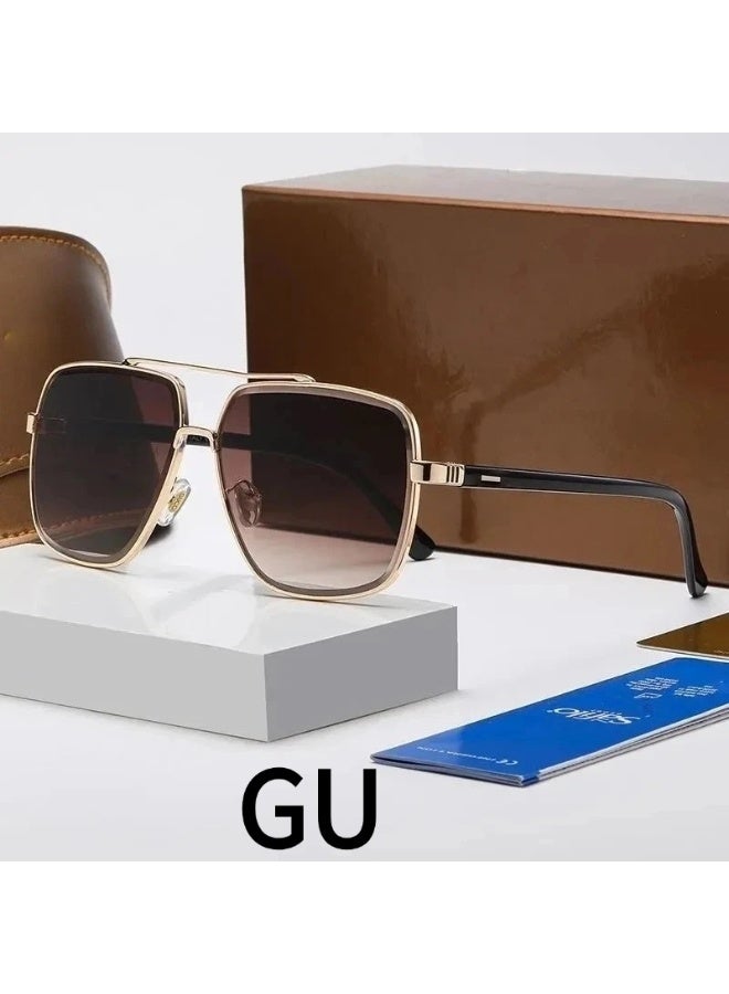 GU 100% UV protection unisex metal sunglasses outdoor Sport Sunglasses for cycling,running,fishing - Image 1