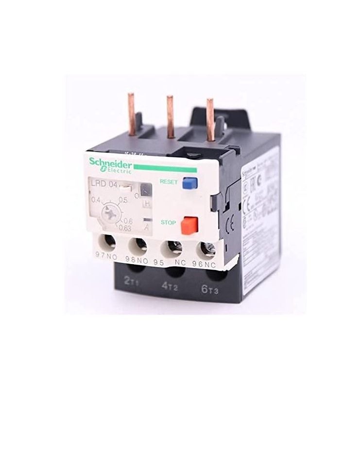 Schneider Schneider LRD04 Tesys Overload Relay (Class 10, 0.4-0.63A)  - Image 1