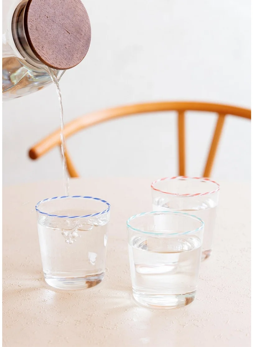 The Mia Borosilicate Water Glass Green 320 ml BRD0132