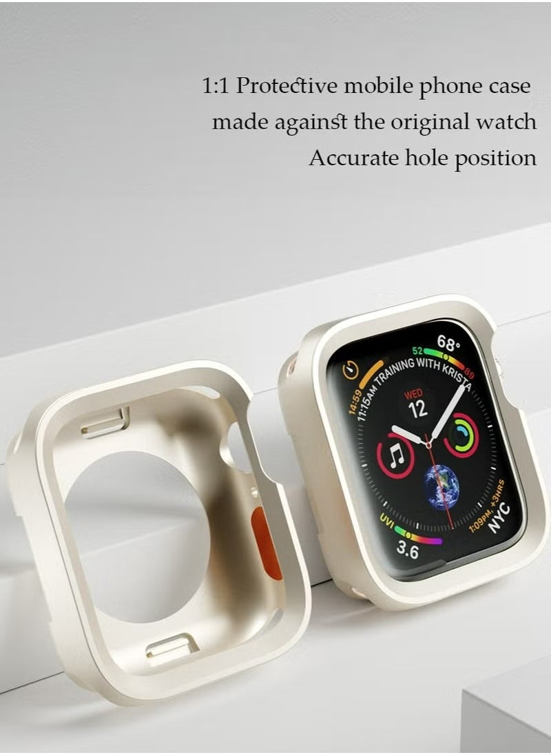 X-level Apple Watch Series 9/8/7 41mm Case [NO Screen Protector] Hard PC Bumper Cover Protective Scratch Resistant Body Cover Frame Compatible for iWatch Accessories 41MM  - Image 3
