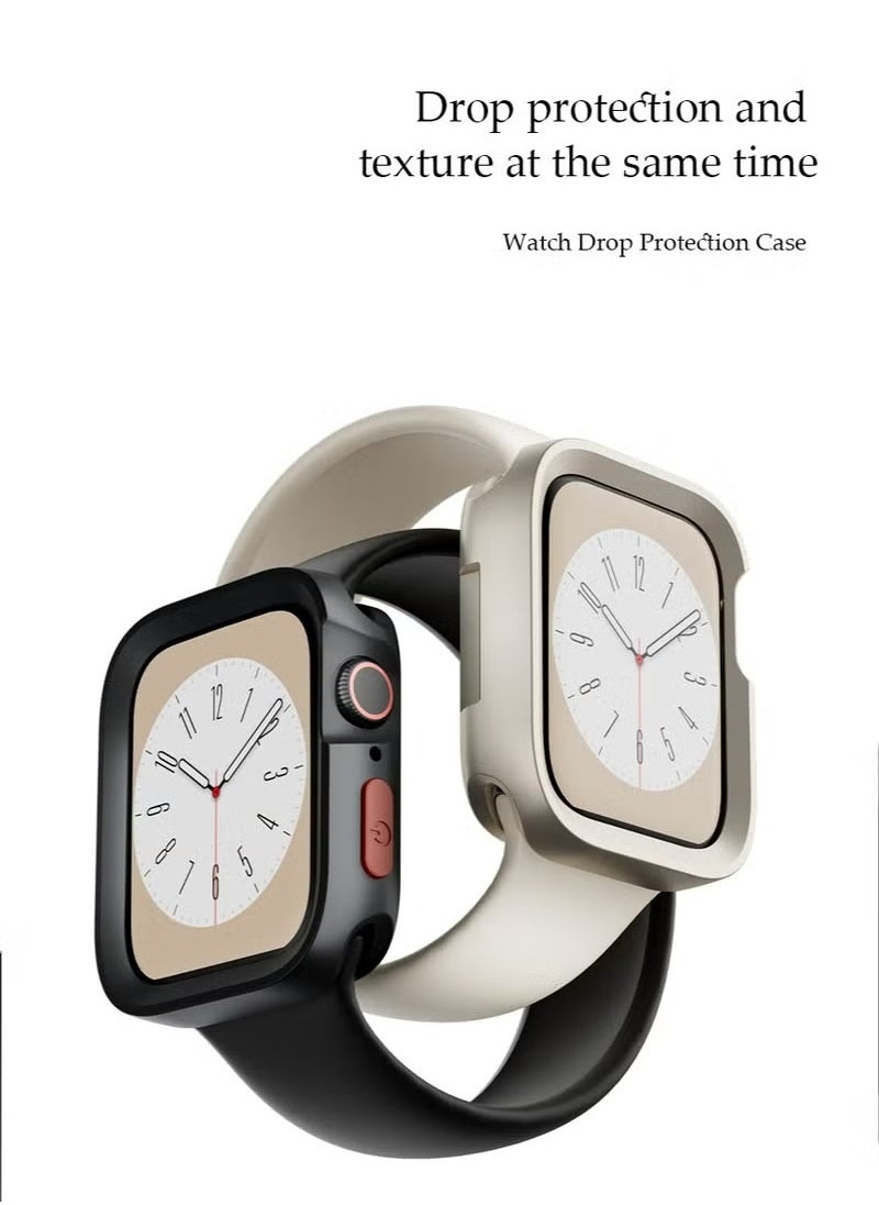 X-level Apple Watch Series 9/8/7 41mm Case [NO Screen Protector] Hard PC Bumper Cover Protective Scratch Resistant Body Cover Frame Compatible for iWatch Accessories 41MM  - Image 5
