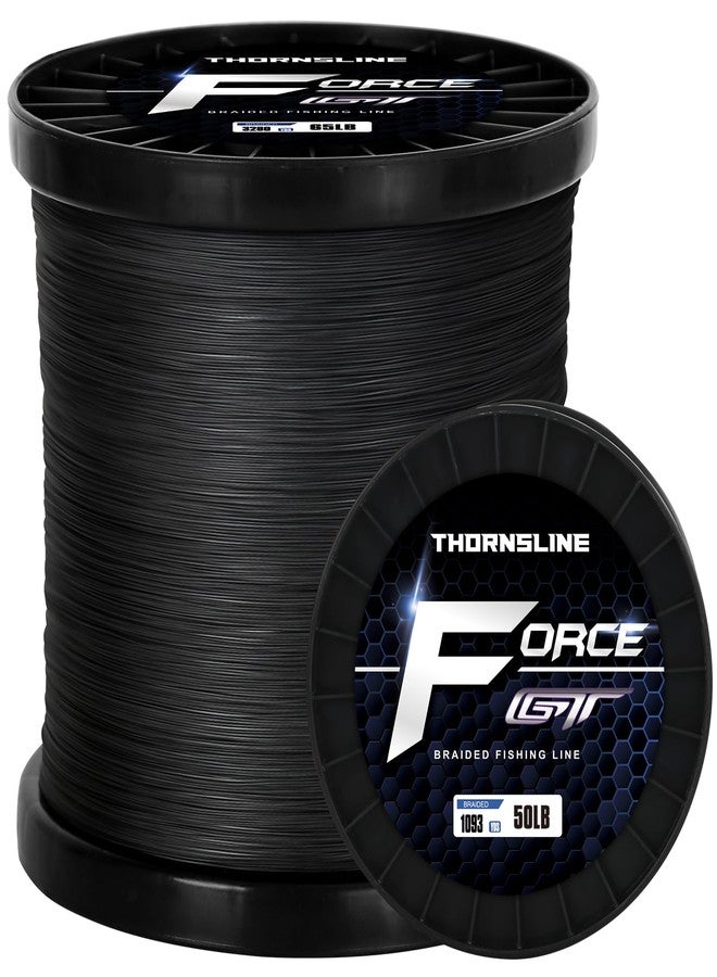 ThornsLine Force Braided Fishing Line - Incredible Abrasion Resistant Braided Lines for Saltwater or Freshwater - Camo Design Braid for Extra Visibility - Image 1