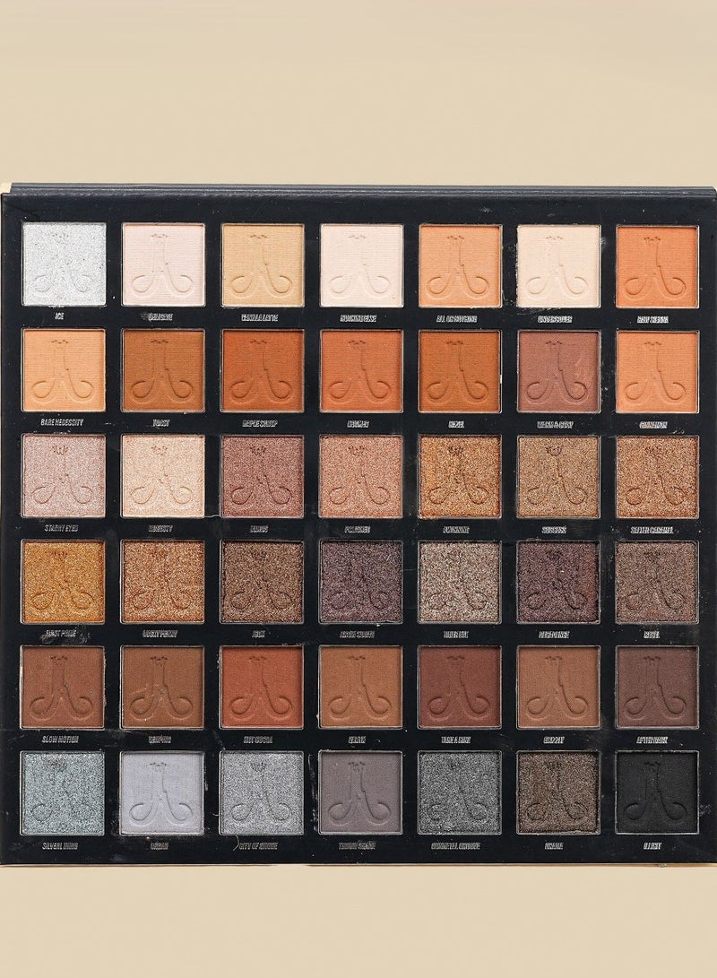LOVEME BEAUTY 42 COLOR  EYESHADOW PALETTE - Image 1