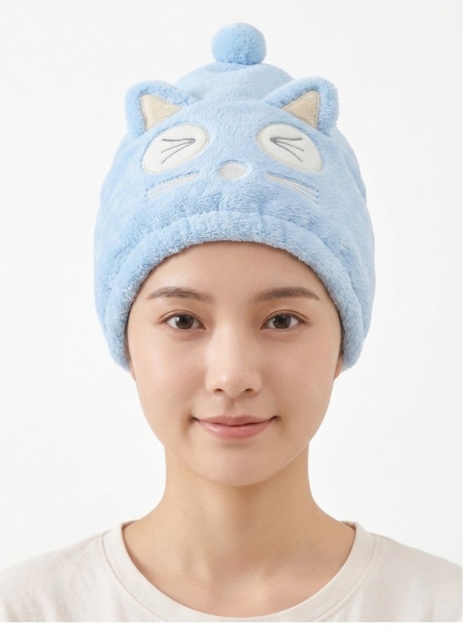 منشفة شعر مايكروفايبر فاخرة لتجفيف الشعر بسرعة – عمامة شعر ناعمة متعددة الاستخدام لتجفيف الشعر وتصفيفه – غطاء شعر أنيق وناعم للعناية بالشعر أثناء النوم – خفيفة، مريحة، مضادة للهيشان والتقصف – تصميم عصري فاخر يناسب النساء والبنات - Image 2