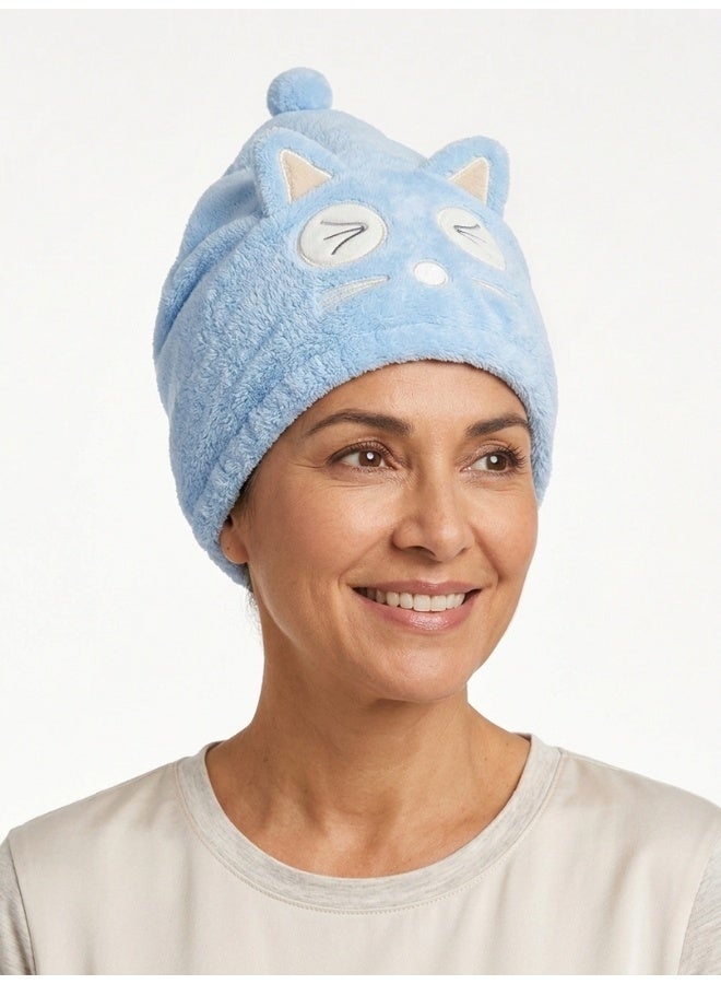 منشفة شعر مايكروفايبر فاخرة لتجفيف الشعر بسرعة – عمامة شعر ناعمة متعددة الاستخدام لتجفيف الشعر وتصفيفه – غطاء شعر أنيق وناعم للعناية بالشعر أثناء النوم – خفيفة، مريحة، مضادة للهيشان والتقصف – تصميم عصري فاخر يناسب النساء والبنات - Image 5