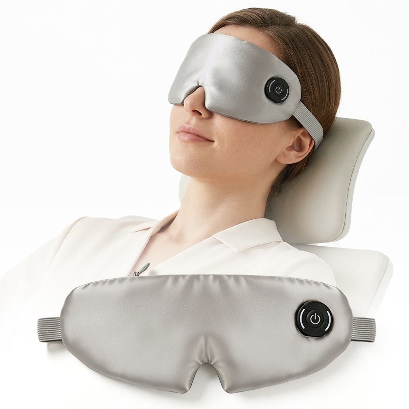 Wireless Heating Eye Mask with Graphene, 3 Temperature Settings, Rechargeable, Washable - Image 1