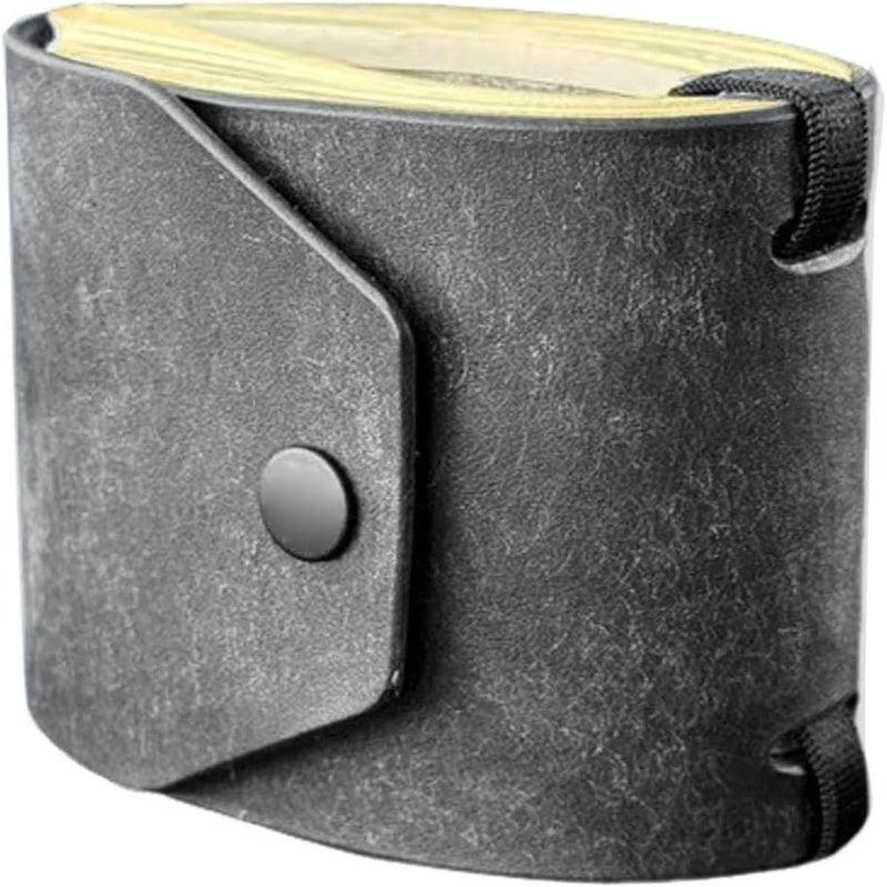 Men's Leather Cash Wrap Wallet - Slim Minimalist Money Clip Wallet for Daily Carry And Everyday Use - Image 1