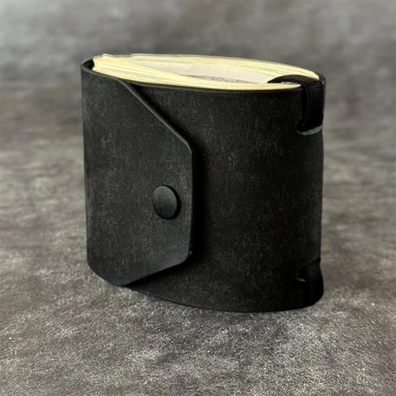 Men's Leather Cash Wrap Wallet - Slim Minimalist Money Clip Wallet for Daily Carry And Everyday Use - Image 5