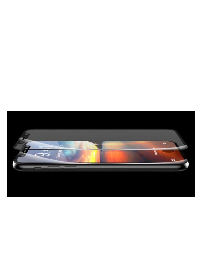 ديفيا حماية شاشة ايفون 5.8 من الزجاج الصلب ضد التوهج - أسود - Image 1