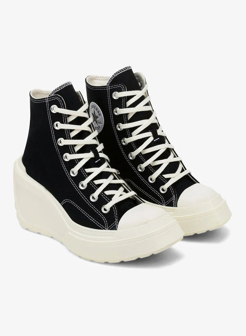 كونفرس Women's Chuck 70 De Luxe Wedge Shoes