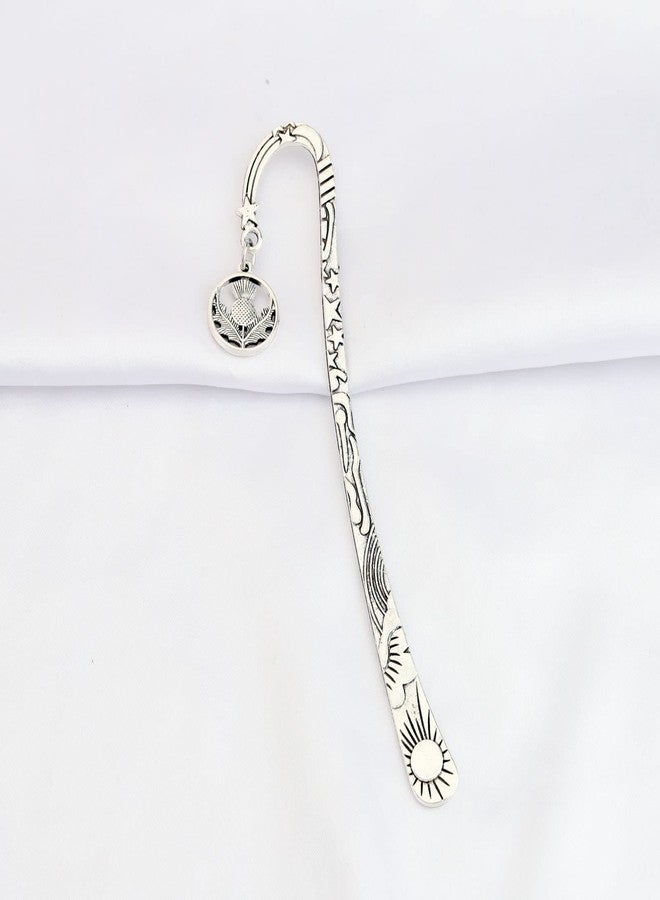 bobauna Scottish Thistle Bookmark Sassenach Themed Jewelry Scotland Gift (Scottish Thistle Bookmark) - Image 3