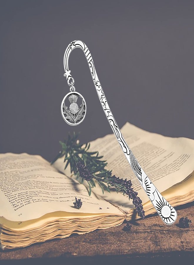 bobauna Scottish Thistle Bookmark Sassenach Themed Jewelry Scotland Gift (Scottish Thistle Bookmark) - Image 5