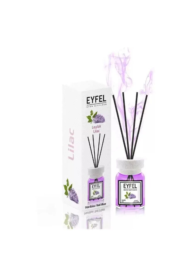 Eyfel Reed Diffuser Lilac Perfume Aroma Home Fragrance- 120ml - Image 1
