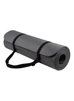 Anti-Tear Exercise Mat With Carrying Strap 60x10cm
