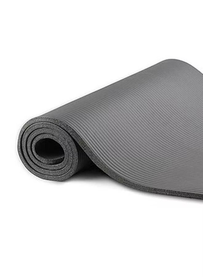Generic Anti-Tear Exercise Mat With Carrying Strap 60x10cm  - Image 2