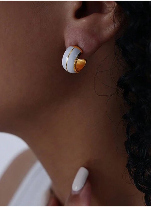 Elegant & Trendy Stainless Steel Earrings For Women
