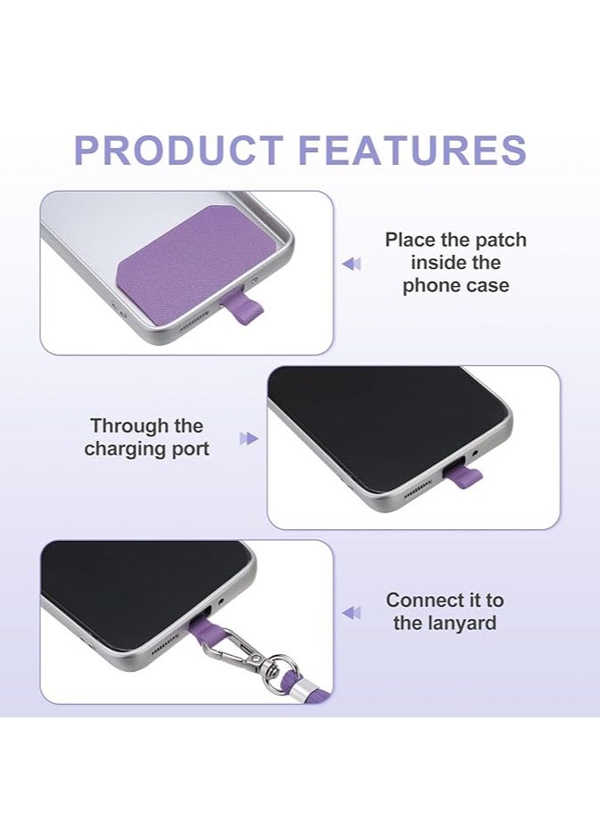 Digipace Phone Lanyard, Universal Crossbody Cell Phone Lanyards, Multifunctional Nylon Patch Adjustable Shoulder Neck Strap Compatible with Most Smartphones - Image 5