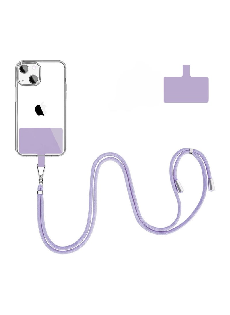 Digipace Phone Lanyard, Universal Crossbody Cell Phone Lanyards, Multifunctional Nylon Patch Adjustable Shoulder Neck Strap Compatible with Most Smartphones  - Image 2