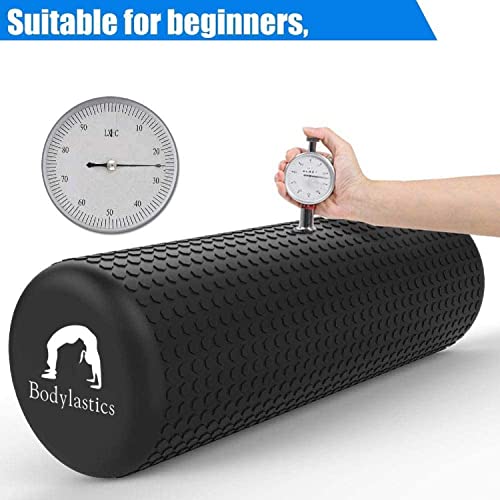 Bodylastics Foam Roller (45 x 15 cms) for Deep Tissue Massage, Relief from Sore Muscles Pain, Pre & Post Exercise Fitness Workout Sessions - Image 4