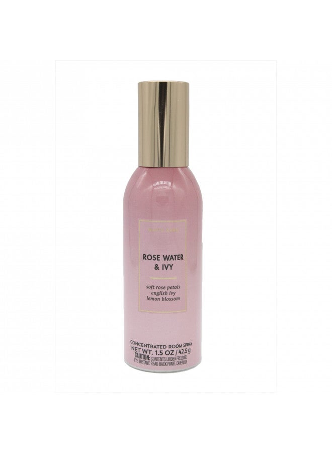 BBW - Bath and Body - Rose Water & Ivy Concentrated Room Spray 1.5oz (Pack of 1)