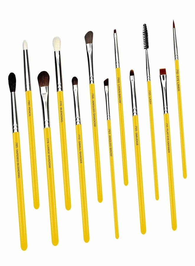 Bdellium Tools, Studio Line, Eyes Brush Set and Pouch, 12 Pc Set - Image 3