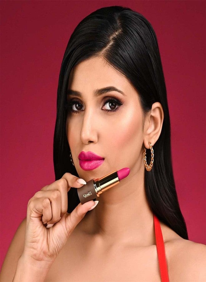 Glam 21 Glam21 Matte Envy Creamy Matte Lipstick for Women | Smudge & Transfer Proof | Intense Color & Bold Finish | Smooth & Light Weight | Up to 12H |Combo Pack Of 4 | Each 3.5gm - Image 3