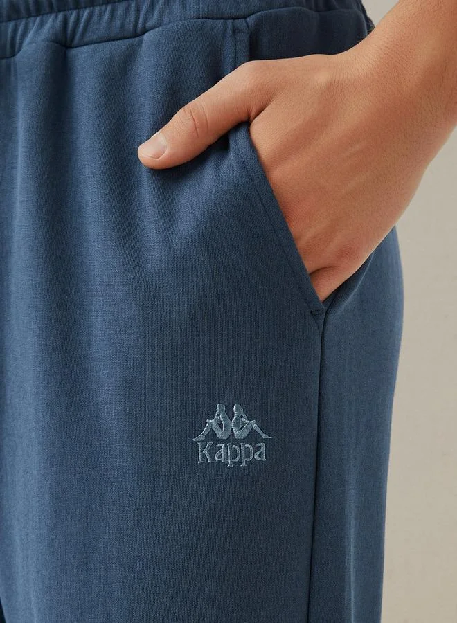 Kappa BLUE Kappa Heat Sealed Zipper Joggers for Men | Best Price UAE