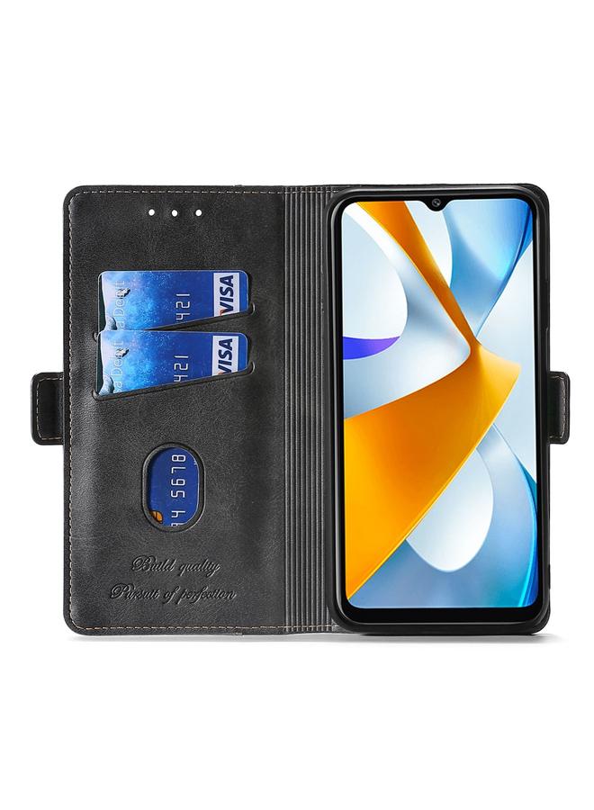S-TOP Case For Huawei nova 10 Pro Contrast Color Side Buckle Leather Phone Case - Image 3