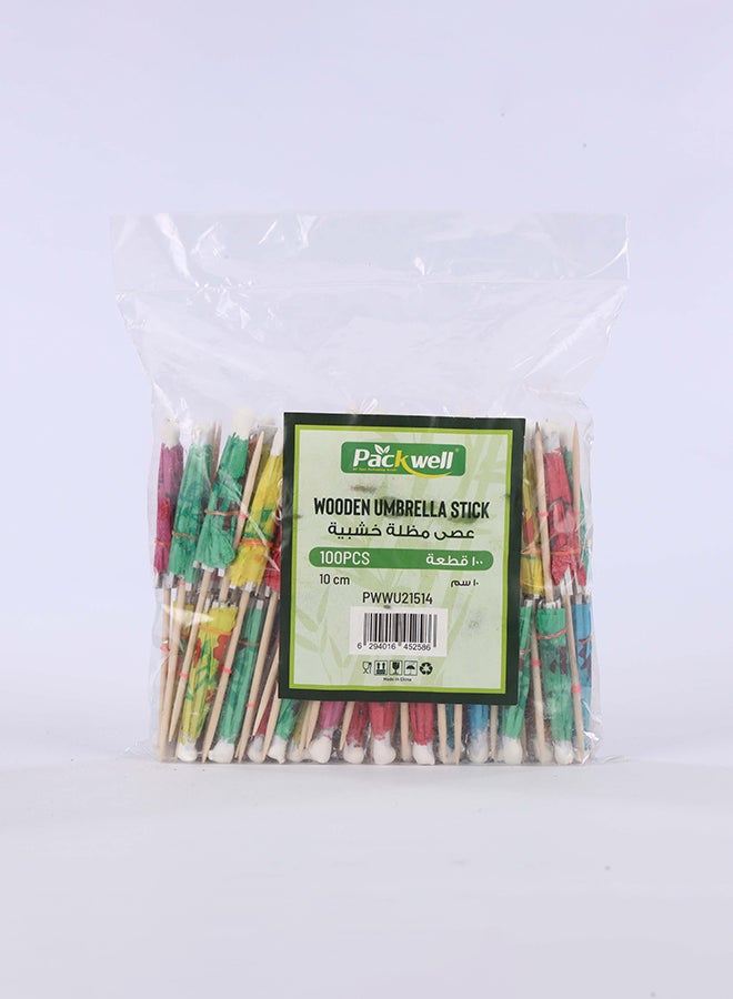 Packwell Wooden Unbrella Stick 10 Cm 100 pcs - Image 3