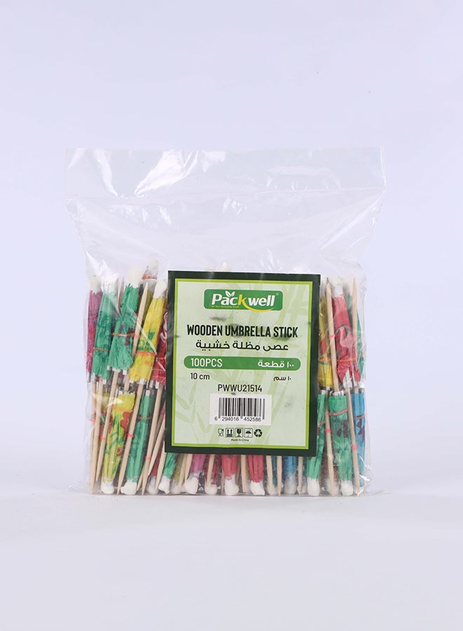 Packwell Wooden Unbrella Stick 10 Cm 100 pcs - Image 2