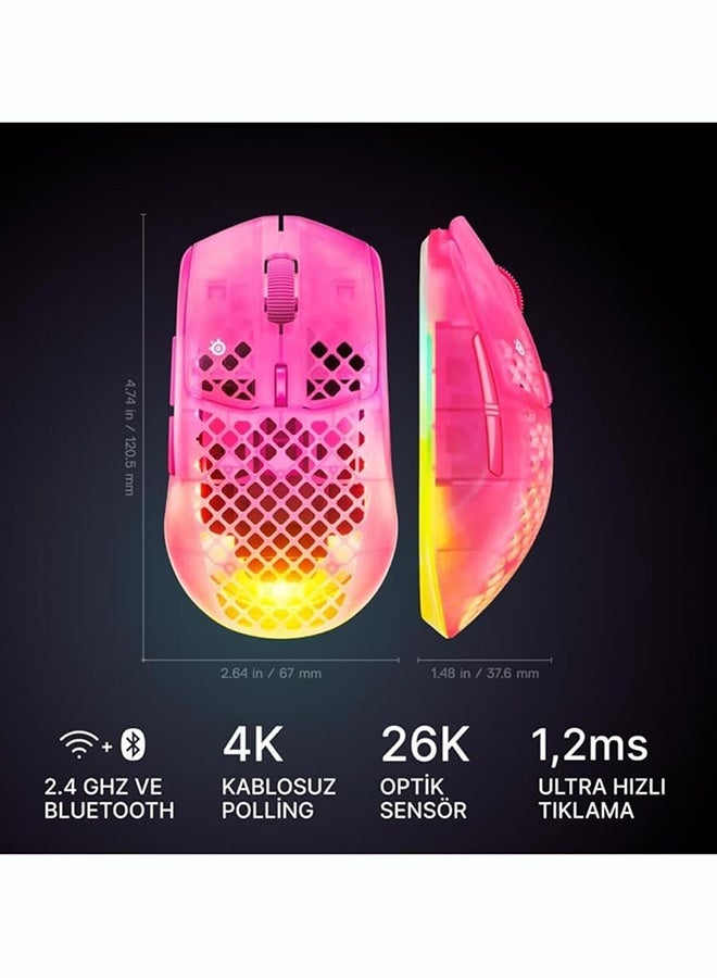 ستيل سيريز فأرة STEELS AEROX 3 GEN 2 WL - Ghost/62715 - Image 2