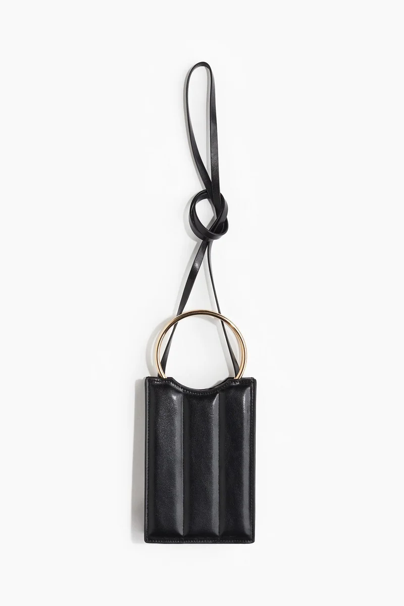 H&M Quilted phone bag