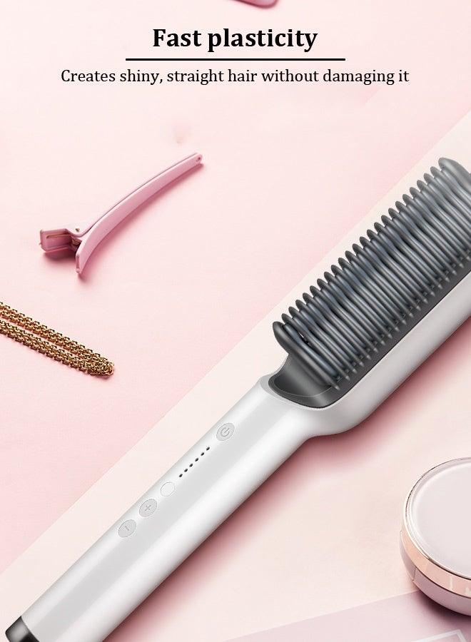 مكواة شعر محمولة وقابلة للشحن بتقنية الأيون السالب، سهلة الحمل للسفر والاستخدام المنزلي - Image 5
