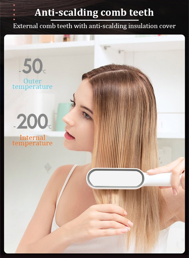 مكواة شعر محمولة وقابلة للشحن بتقنية الأيون السالب، سهلة الحمل للسفر والاستخدام المنزلي - Image 4