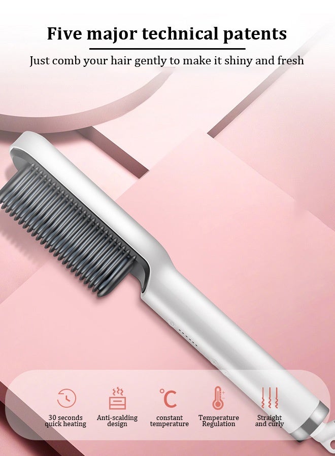 مكواة شعر محمولة وقابلة للشحن بتقنية الأيون السالب، سهلة الحمل للسفر والاستخدام المنزلي - Image 2