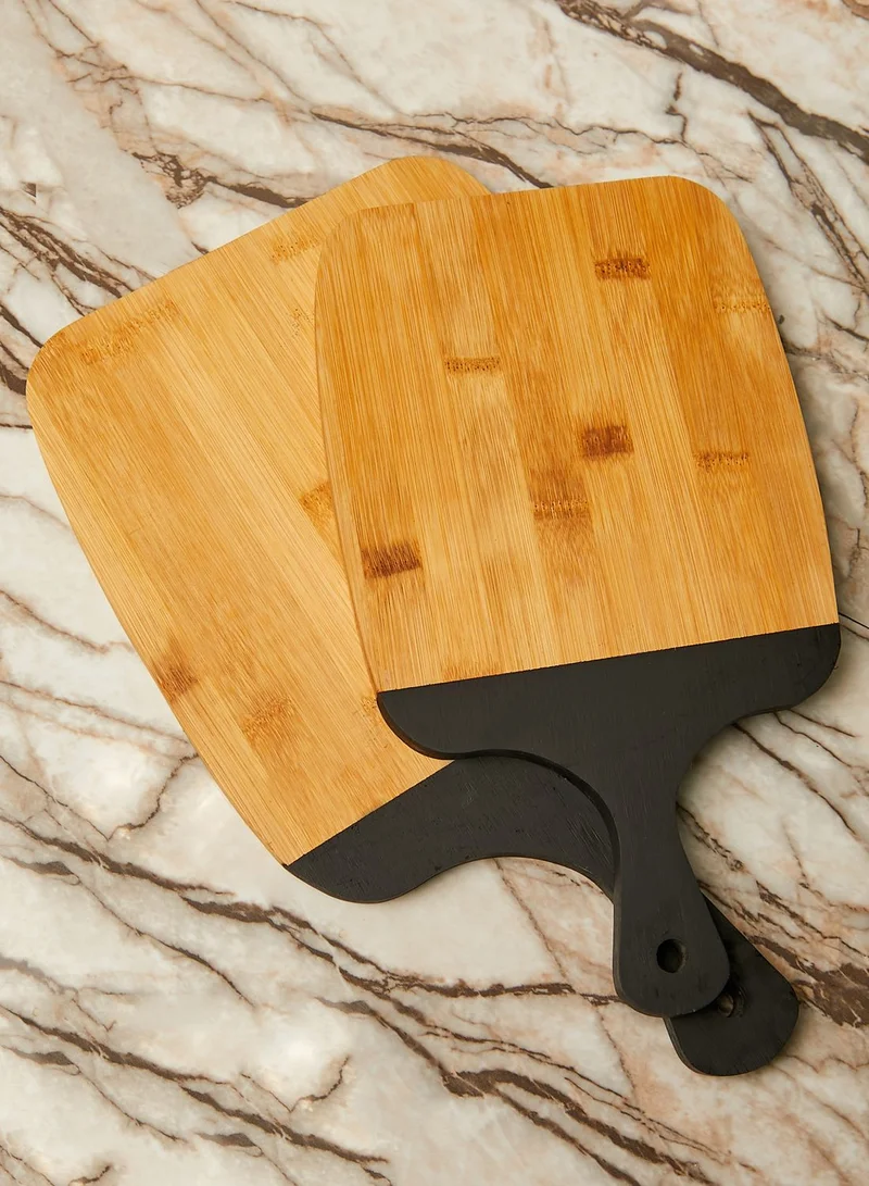 present time Gourmet Bamboo Chopping Board Set