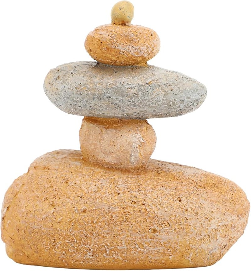 صندوق إخفاء المفاتيح من الراتنج على شكل صخور مزيفة مقاوم للعوامل الجوية وآمن للاستخدام في الحدائق الخارجية - Image 3