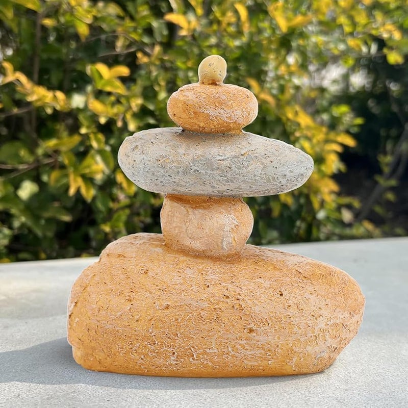 صندوق إخفاء المفاتيح من الراتنج على شكل صخور مزيفة مقاوم للعوامل الجوية وآمن للاستخدام في الحدائق الخارجية - Image 4