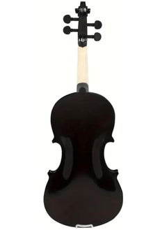 Megarya Megarya 4/4 Black Glossy Violin Made By Indian Solid Wood Perfect Choice for Violin Beginners Complete Set With Case, Bow and Rosin  - Image 3
