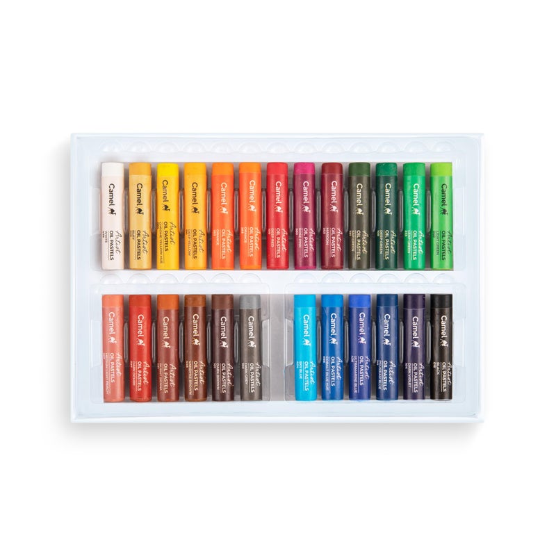 Camlin Camel Camlin Kokuyo Artist Oil Pastels 25 Shades (Multicolor) - Image 2
